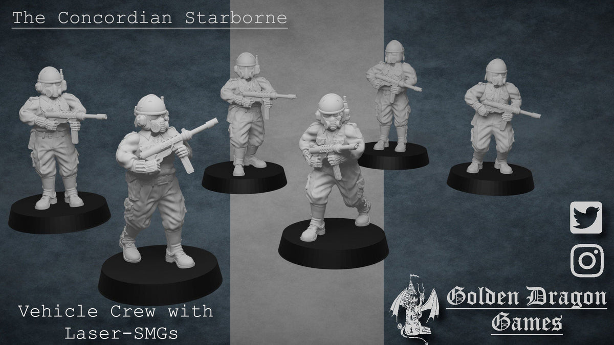 Vehicle Crew Concordian Starborne Squad - Trisagion Models
