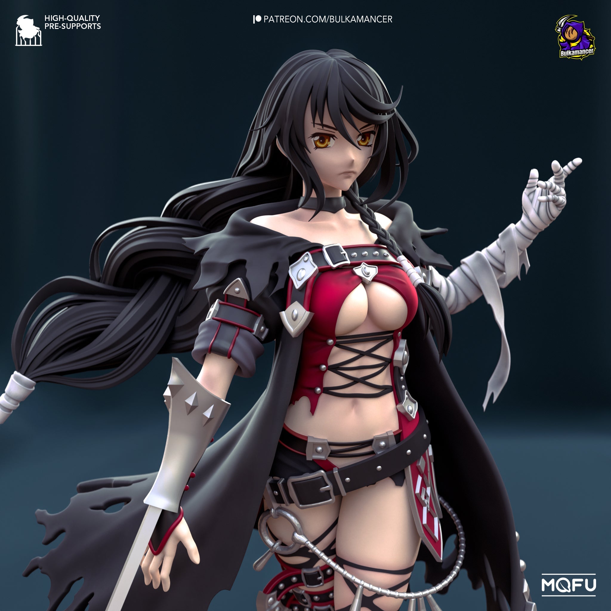 Velvet Crowe Garage Kit Figure (Tales of Bersaria) – Trisagion Models