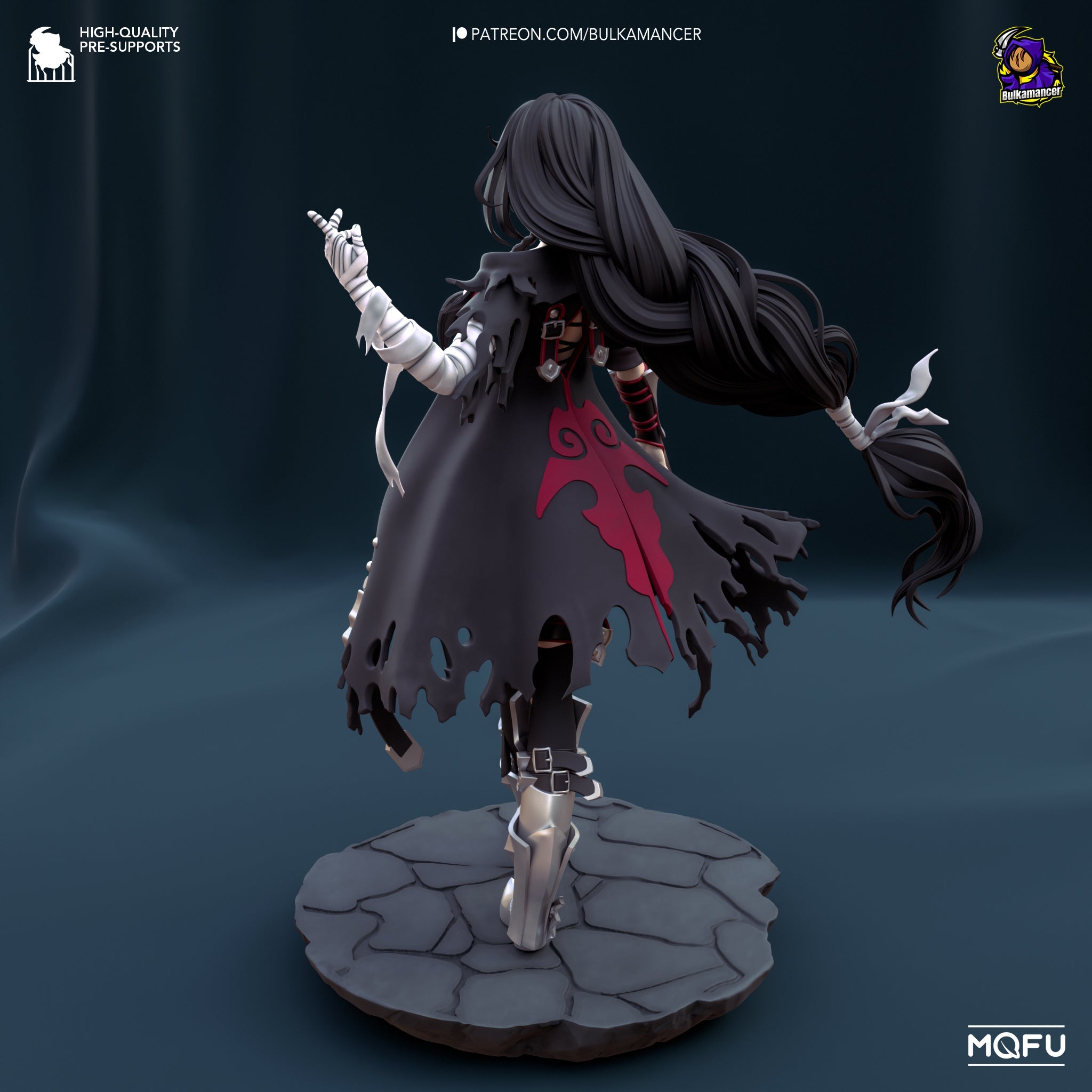 Velvet Crowe Garage Kit Figure (Tales of Bersaria) – Trisagion Models