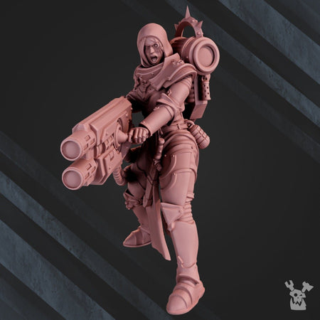 War Sisters Heavy Weapons Team - Trisagion Models