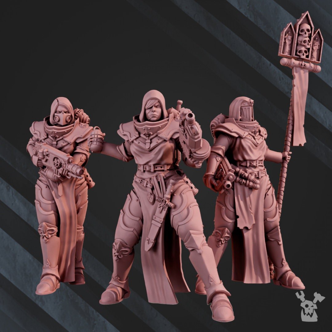 War Sisters Novice Squad - Trisagion Models