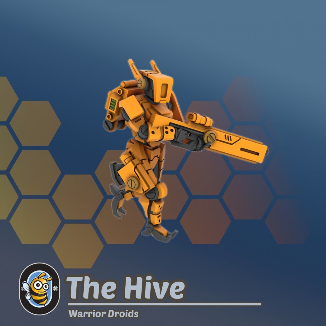 Warrior Droids - The Hive - Trisagion Models