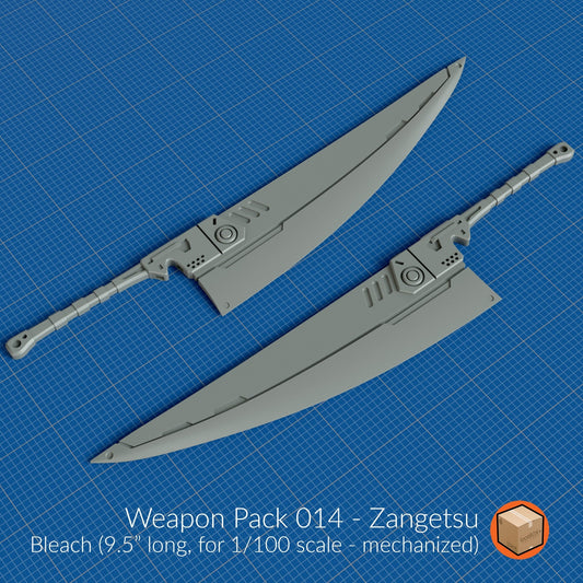 WP014 - Zangetsu - Trisagion Models