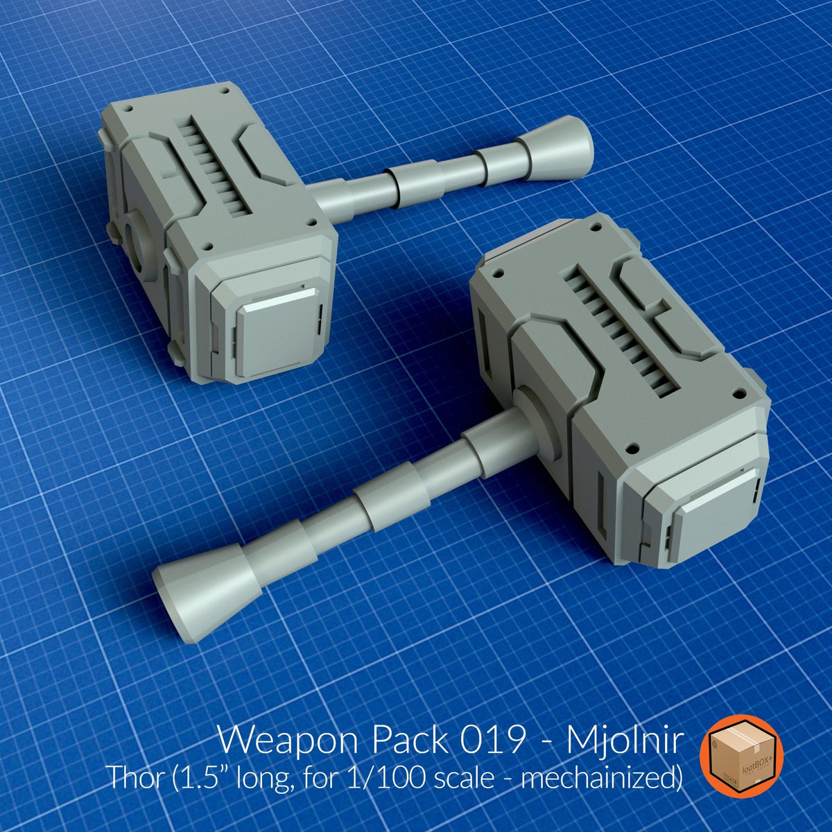 WP019 - Mechanized Mjolnir - Trisagion Models