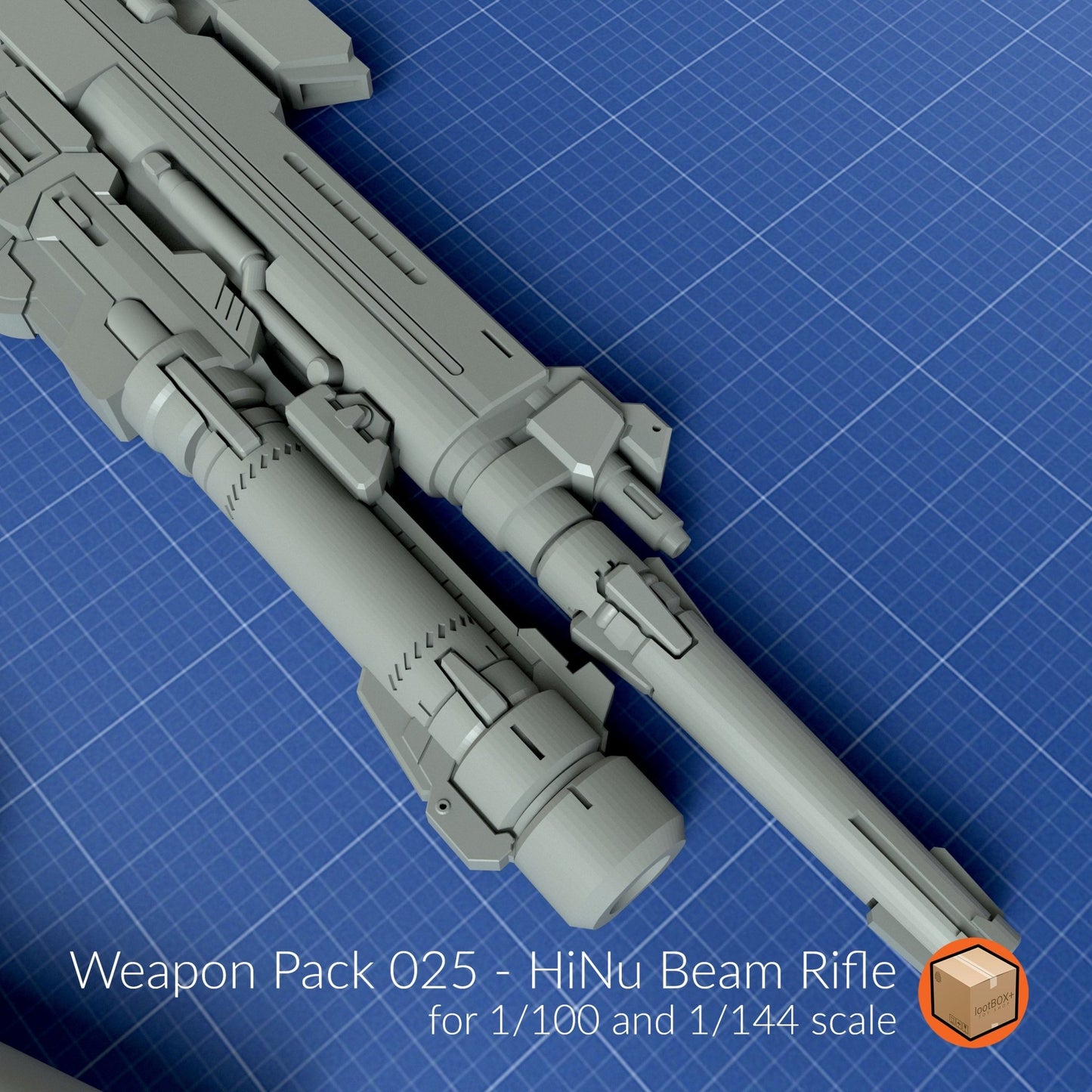 WP025 - Hi-NU Beam Rifle - Trisagion Models