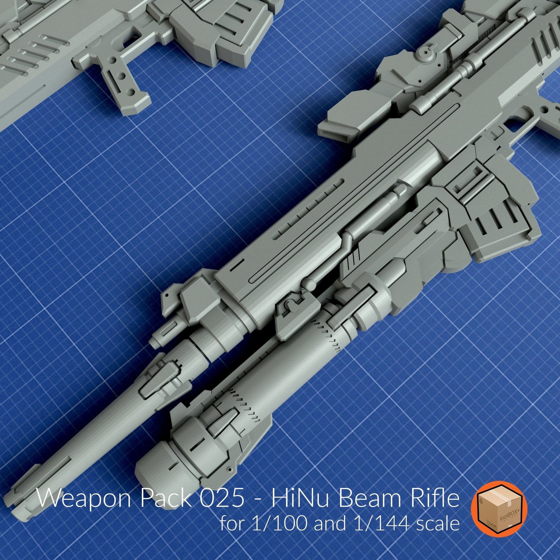 WP025 - Hi-NU Beam Rifle - Trisagion Models
