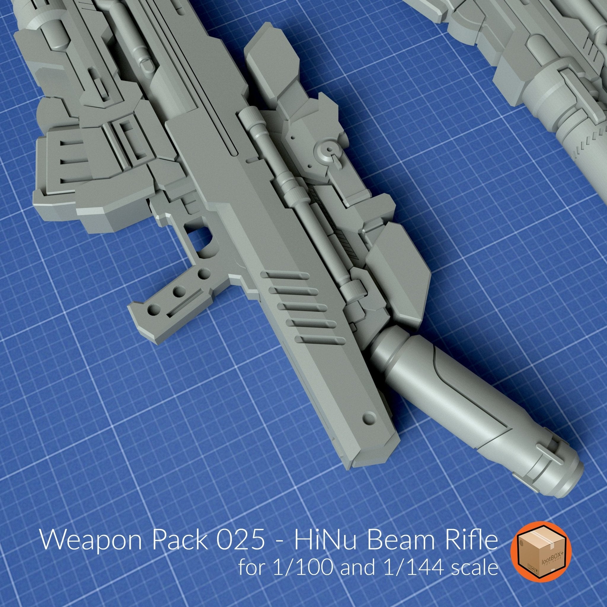 WP025 - Hi-NU Beam Rifle - Trisagion Models