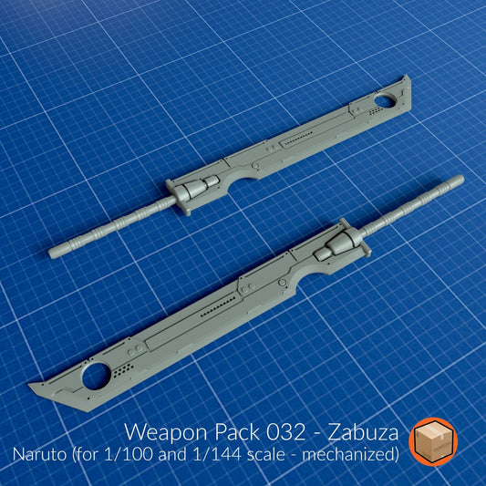 WP032 - Zabuza Sword - Trisagion Models