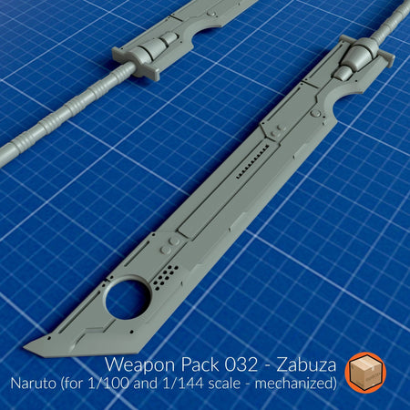 WP032 - Zabuza Sword - Trisagion Models