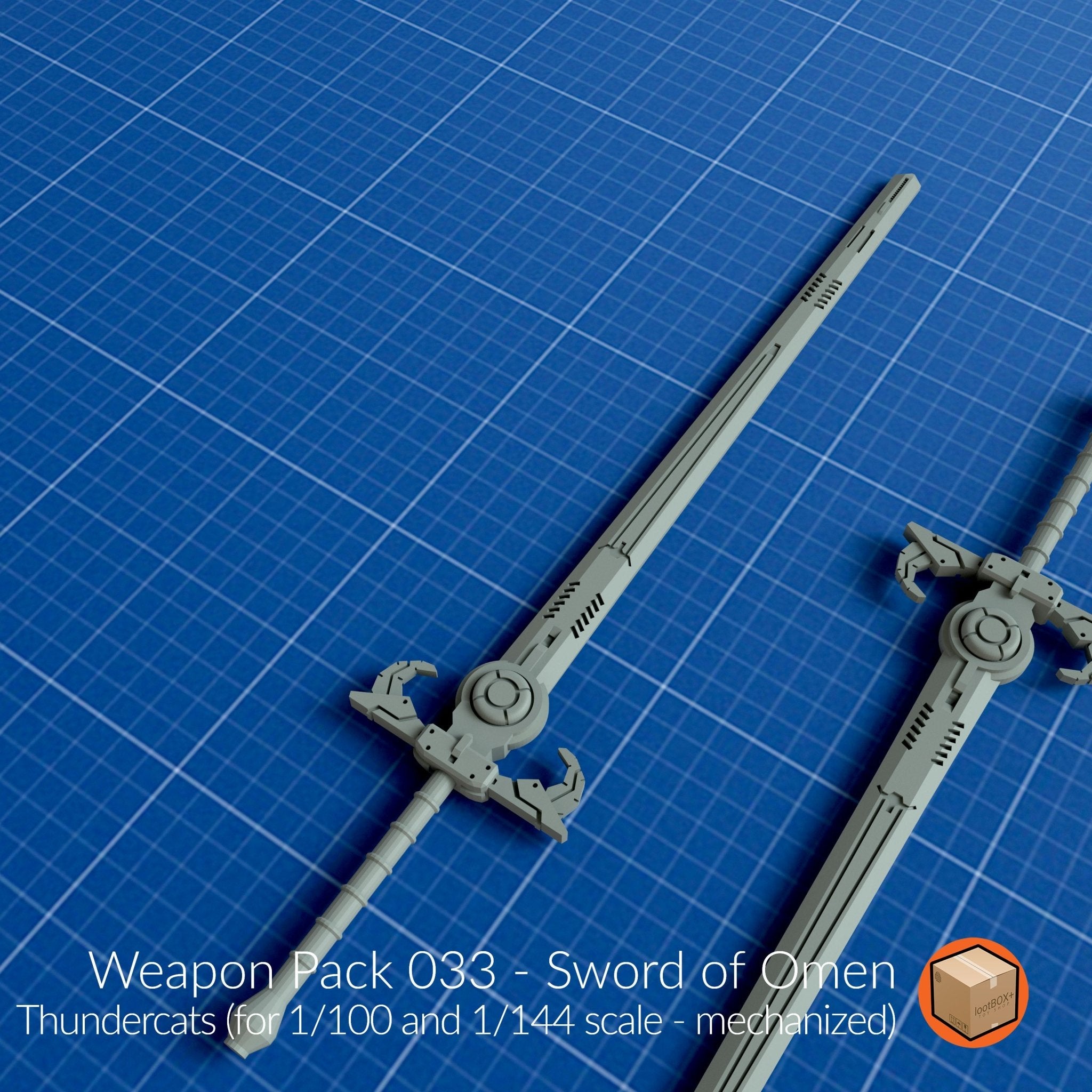 WP033 - Sword of Omen - Trisagion Models