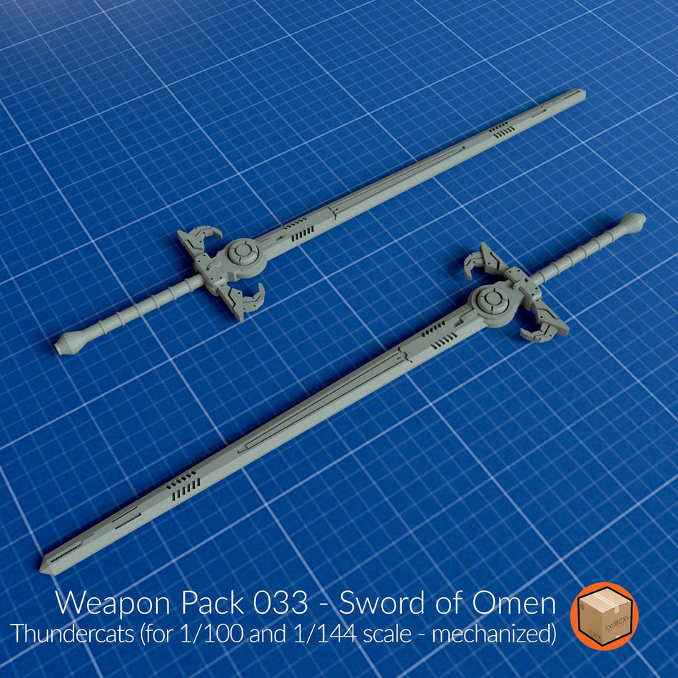 WP033 - Sword of Omen - Trisagion Models