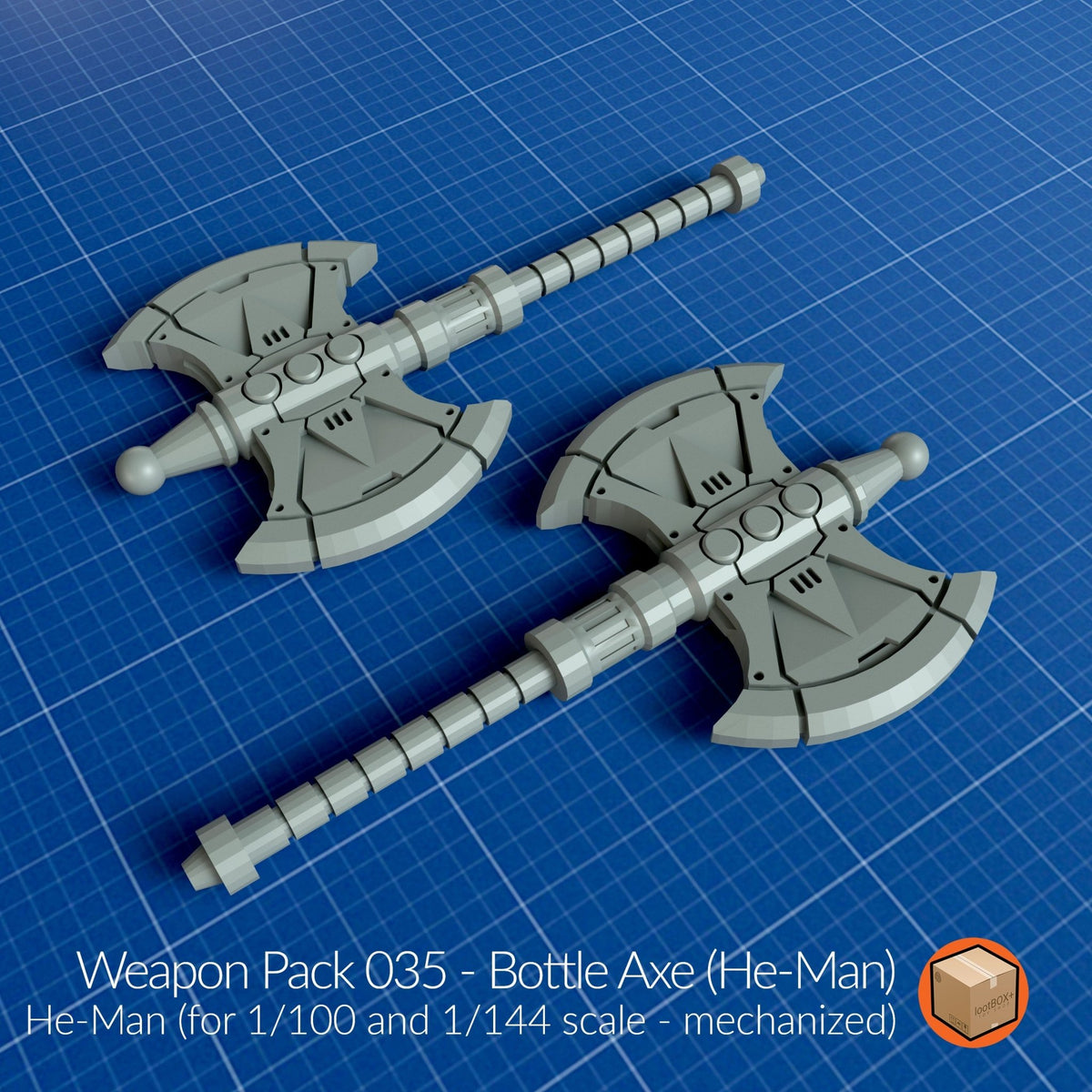 WP035 - Battle Axe - Trisagion Models