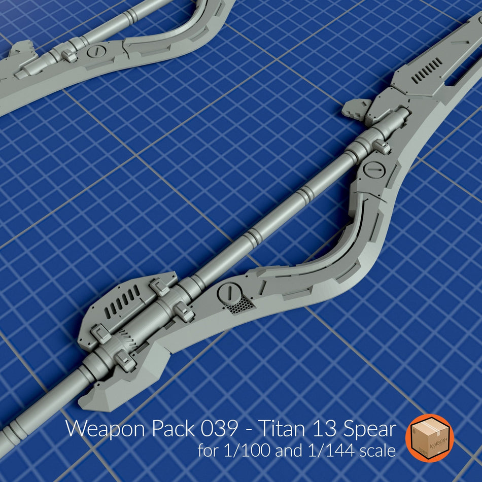 WP039 - Titan 13 Spear - Trisagion Models