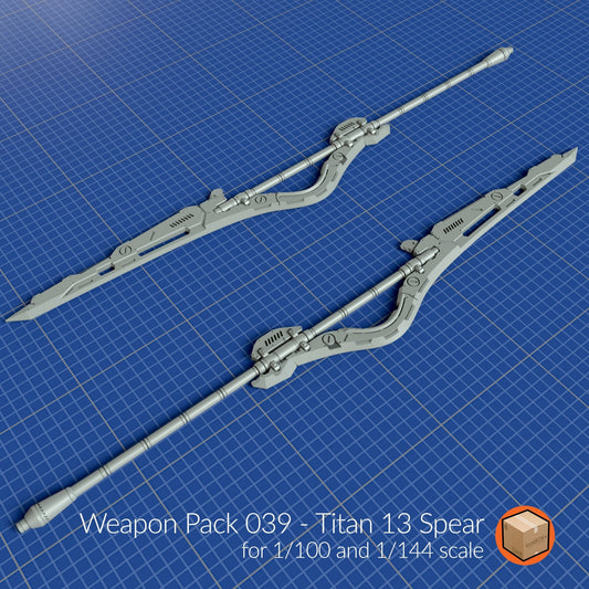 WP039 - Titan 13 Spear - Trisagion Models