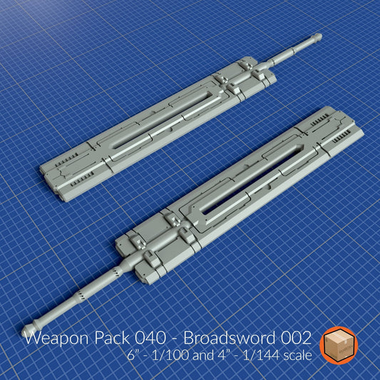 WP040 - Broadsword 002 - Trisagion Models