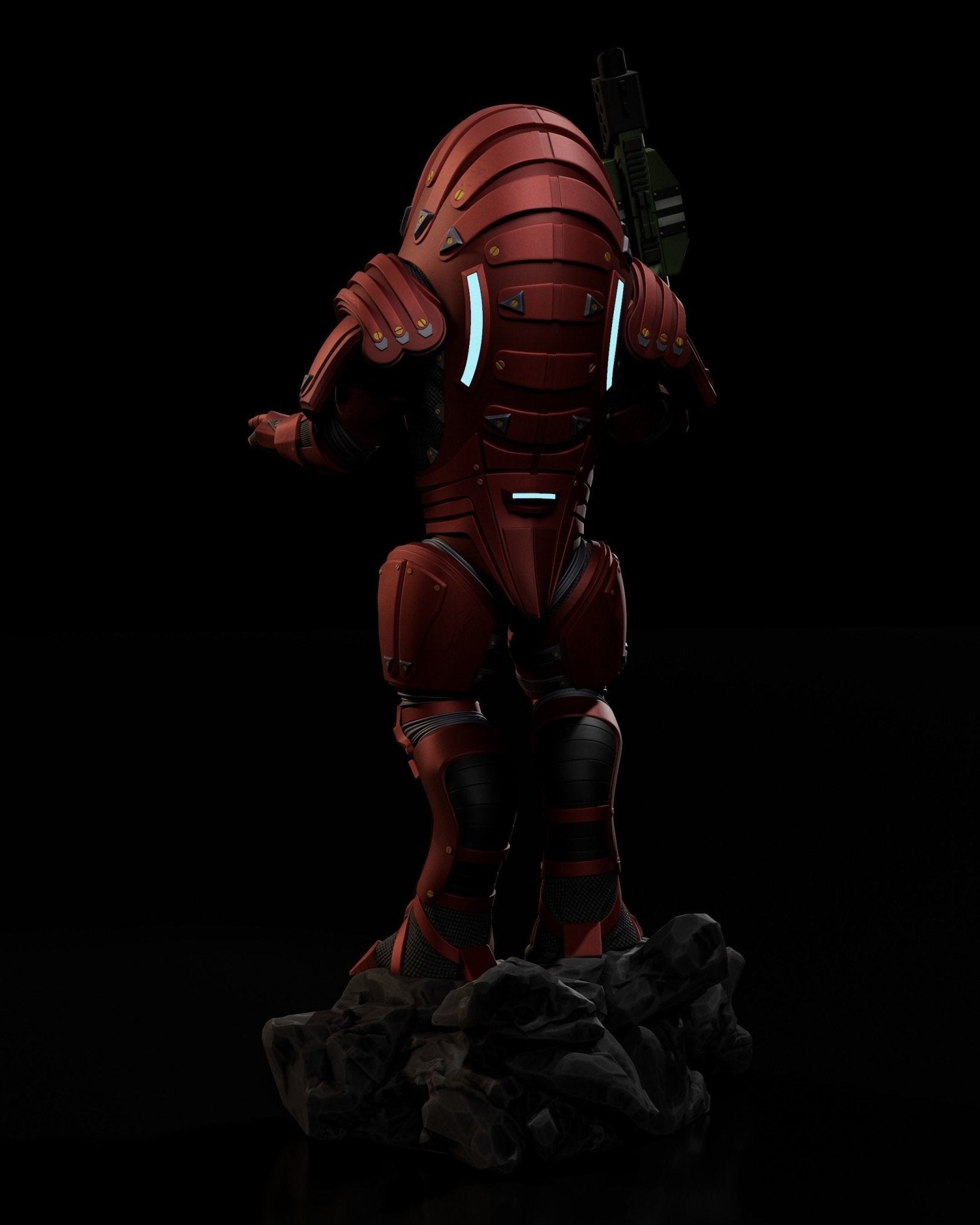 Wrex Figure - Trisagion Models