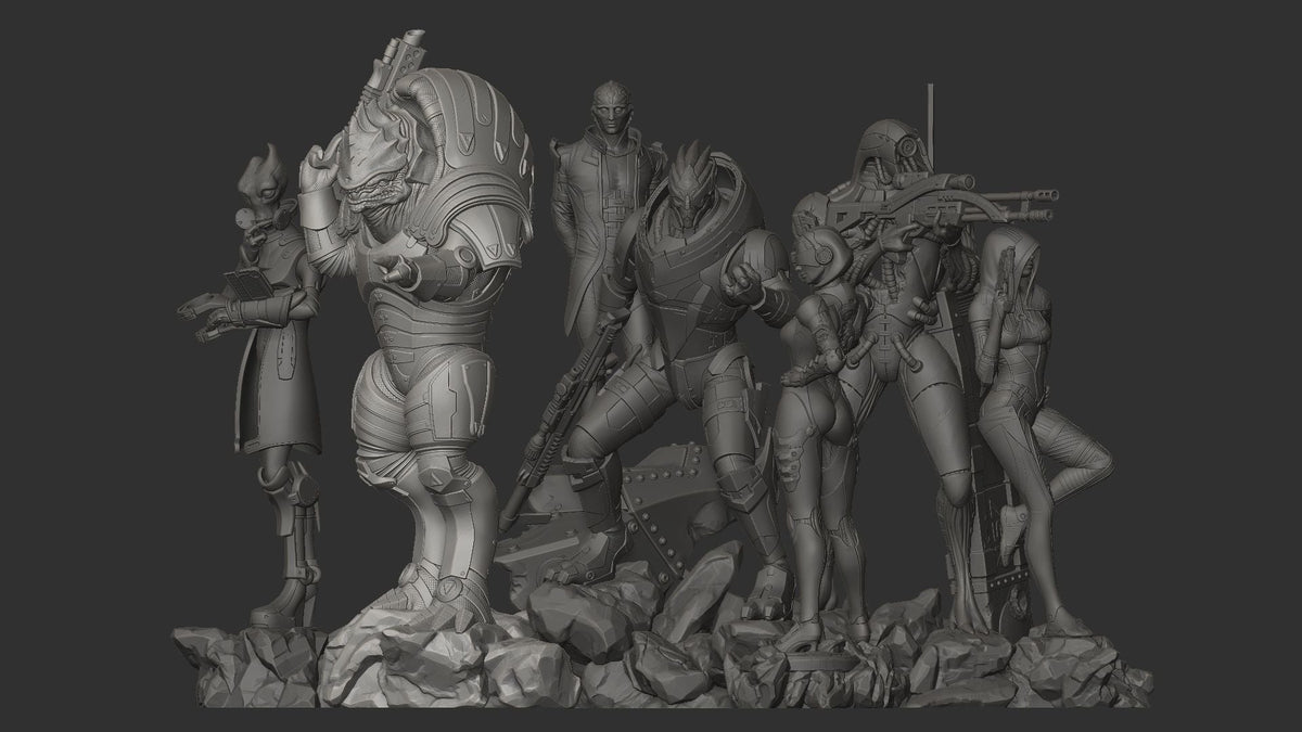 Wrex Figure - Trisagion Models