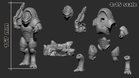 Wrex Figure - Trisagion Models