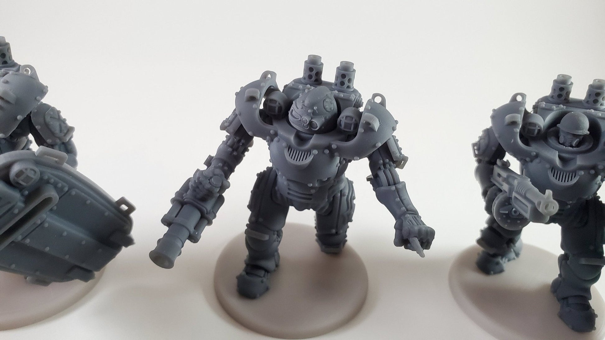 X19 Badger Hardsuit Concordian Starborne Ogryn Squad - Trisagion Models