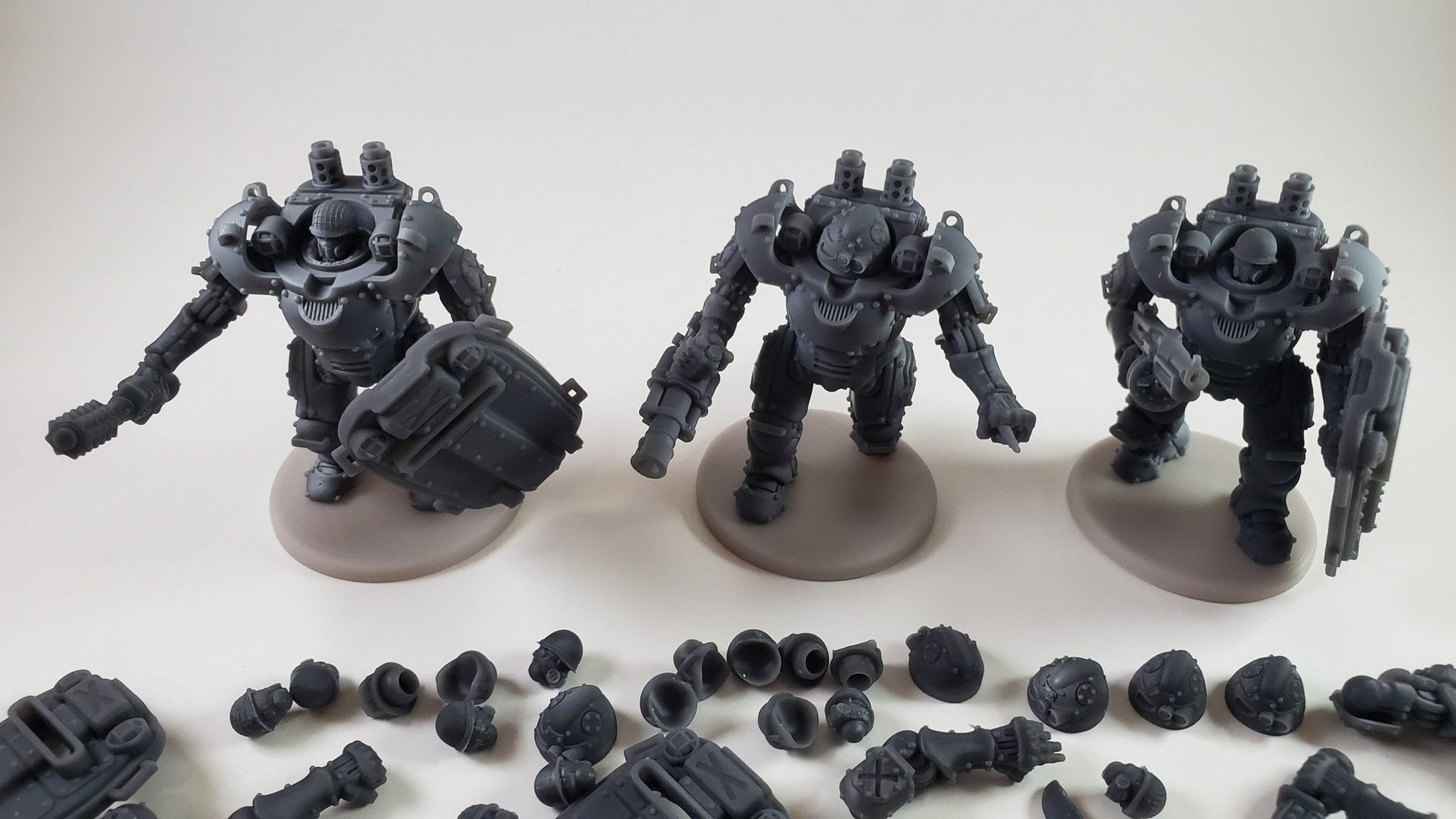 X19 Badger Hardsuit Concordian Starborne Ogryn Squad - Trisagion Models